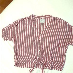 Rails Thea Tie Hem Shirt